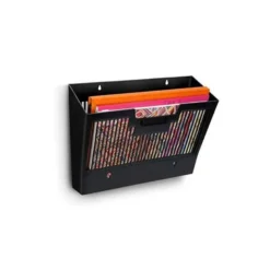 Expositor de pared de rejilla COLOR NEGRO Marca Cep
