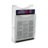 EXPOSITOR MURAL ARCHIVO 2000 DIN A4 VERTICAL 1 COMPARTIMENTO CRISTAL TRANSPARENTE 300X235X35 MM