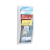 Expositor mural Fast-Paperflow plastico color blanco