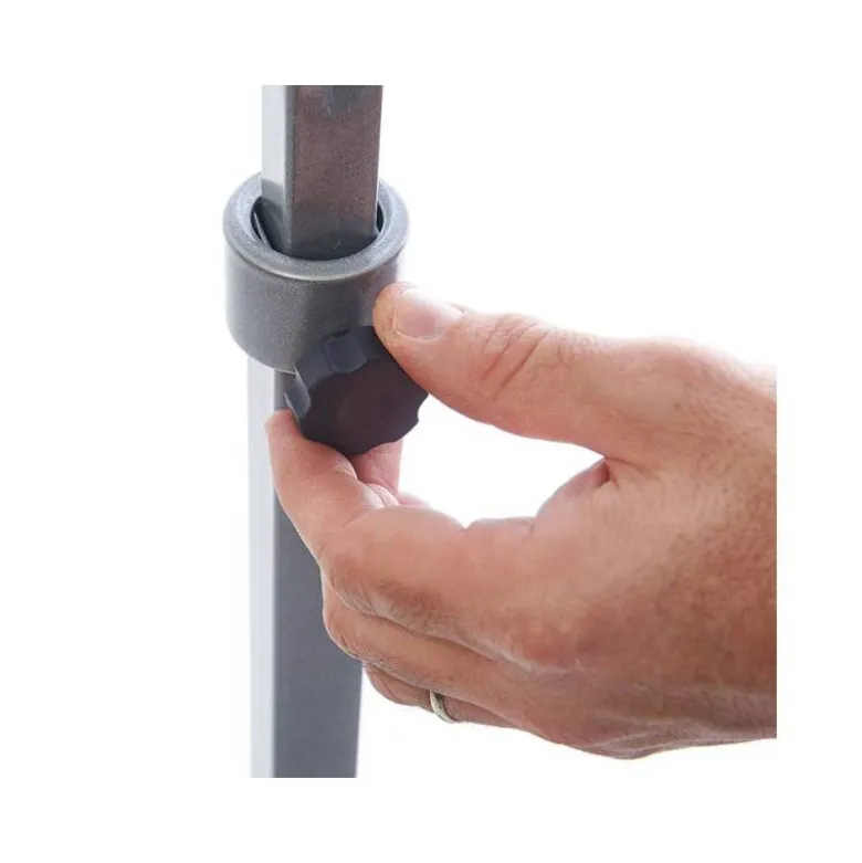 EXPOSITOR ROCADA DE SUELO MAGNETICO ROTATIVO 90 HORIZONTAL/VERTICAL ALTURA AJUSTABLE DIN A3