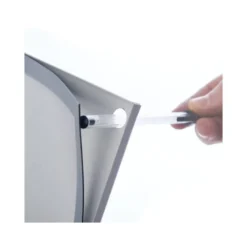 EXPOSITOR ROCADA DE SUELO MAGNETICO ROTATIVO 90 HORIZONTAL/VERTICAL ALTURA AJUSTABLE DIN A3