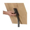 EXPOSITOR ROCADA DE SUELO SERIE NATURAL MAGNETICO ROTATIVO 360 ALTURA AJUSTABLE DIN A3
