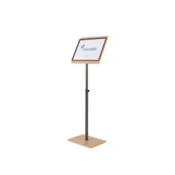 EXPOSITOR ROCADA DE SUELO SERIE NATURAL MAGNETICO ROTATIVO 360 ALTURA AJUSTABLE DIN A3
