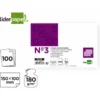Ficha liderpapel lisa nº3 100x150mm paquete de 100 180g