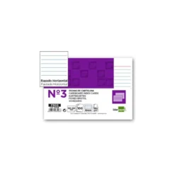 Ficha rayada marca Liderpapel N3