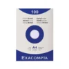 Fichas Cartulina DIN A4 Ficheros Exacompta Blanca 205 gr