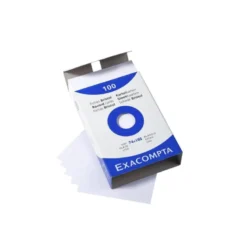Fichas Cartulina DIN A4 Ficheros Exacompta Blanca 205 gr