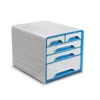 Fichero cajones CEP para 5 cajones mixtos color Blanco/Azul