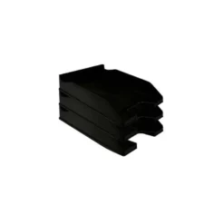 Fichero cajones de sobremesa q-connect 305x370x215 mm bandeja organizadora superior 5 cajones gris opaco