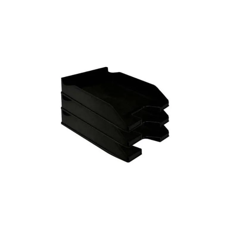Fichero cajones de sobremesa q-connect 305x370x215 mm bandeja organizadora superior 5 cajones gris opaco