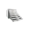 Fichero cajones de sobremesa 8409c 356x316x303 mm 9 cajones color gris