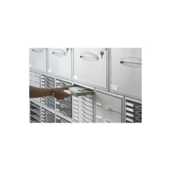 Fichero cajones de sobremesa 8211c 356x316x362 mm 11 cajones color gris