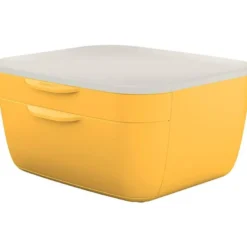 FICHERO CAJONES DE SOBREMESA LEITZ COSY 2 CAJONES AMARILLO