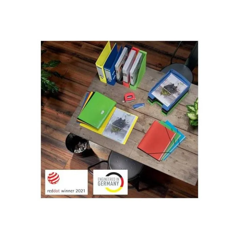 FICHERO CAJONES DE SOBREMESA LEITZ RECYCLE 4 CAJONES COLOR NEGRO 287X270X363 MM