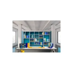 FICHERO DE CAJONES SOBREMESA EXACOMPTA BIG BOX MAXI BEE BLUE 6 CAJONES COLORES SURTIDOS
