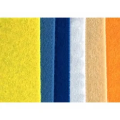 Fieltro marca Liderpapel 50 x 70 cm amarillo