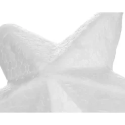 FIGURA DE ESPUMA BLANCA LIDERPAPEL ESTRELLA DE 4 CM BOLSA CON 6 UNIDADES