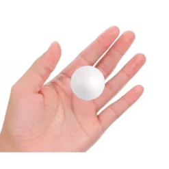 FIGURA DE ESPUMA BLANCA LIDERPAPEL BOLA DE 2 CM BOLSA CON 20 UNIDADES