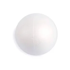 FIGURA DE ESPUMA BLANCA LIDERPAPEL BOLA DE 7 CM BOLSA CON 6 UNIDADES
