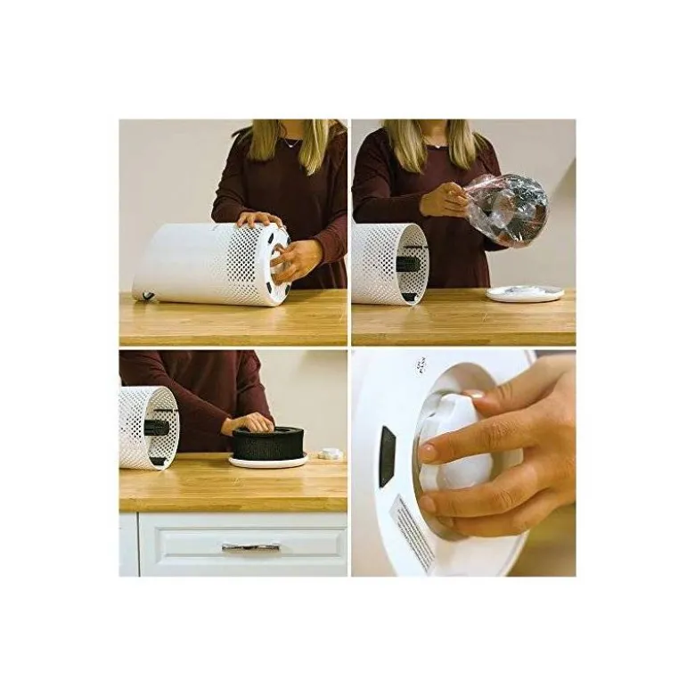 FILTRO DE CARBONO HEPA LEITZ PARA PURIFICADOR DE AIRE GRANDE Z-1000 PARA ALERGIAS Y GRIPE