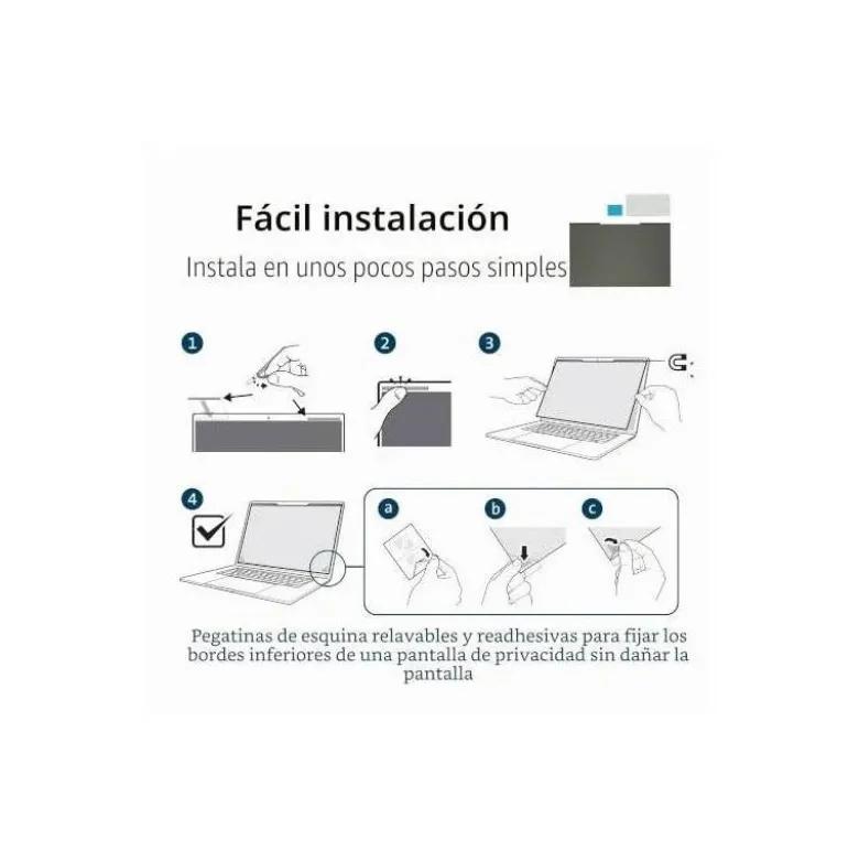 FILTRO PARA PANTALLA KENSINGTON MAGPRO MAGNETICO PRIVACIDAD PARA PORTATIL 14" (16:9) 180,8X311 MM