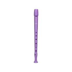 FLAUTA HOHNER 9508 COLOR LAVANDA FUNDA VERDE Y TRANSPARENTE
