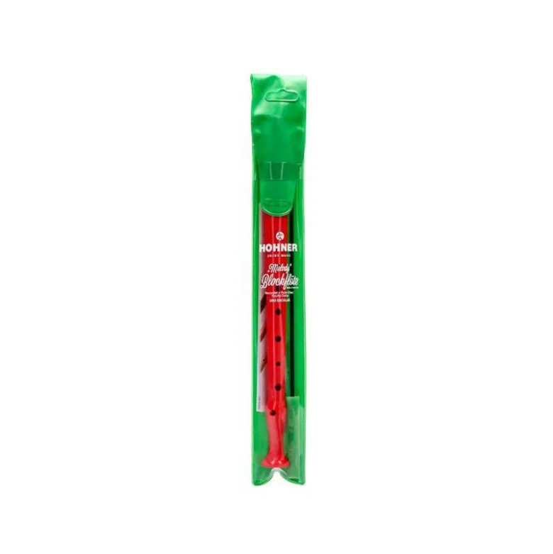 Flauta Hohner 9508 Plástico color Rojo
