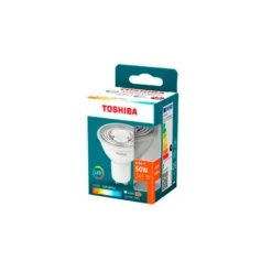 FOCO LED TOSHIBA ESSENTIAL GU10 4.5W LUZ CALIDA 2700K