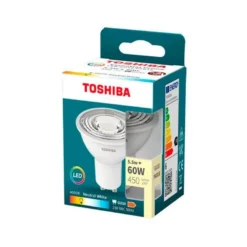 FOCO LED TOSHIBA ESSENTIAL GU10 5.5W LUZ NEUTRA 4000K