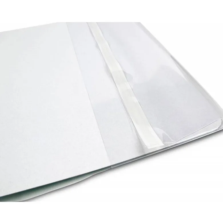 Forralibro Adhesivo marca Liderpapel con solapa ajustable 312x530 mm