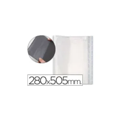 Forralibro PP ajustable adhesivo medidas 280 x 505 mm
