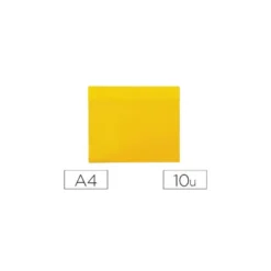 Funda Colgante Magnética Tarifold Din A4 horizontal de PVC Amarillo