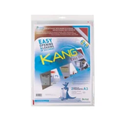 FUNDA DE PRESENTACION TARIFOLD ADHESIVA REMOVIBLE DIN A3 CON ESQUINA MAGNETICA CAPACIDAD PARA 10 HOJAS PACK