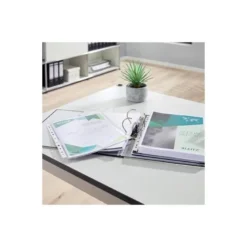 Funda Multitaladro Esselte con Fuelle DIN A4 170 MC Cristal Capacidad 200 hojas Bolsa de 5 unidades