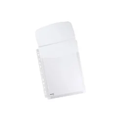Funda Multitaladro Esselte con Fuelle y solapa DIN A4 Cristal 170 MC 200 hojas 5 uds
