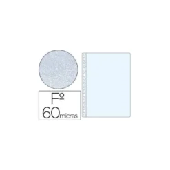 Funda Multitaladro Esselte Tamaño Folio Piel de Naranja 16 taladros 60 MC Caja 100 uds