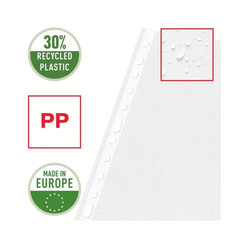 Funda Multitaladro Esselte Tamaño Folio Piel de Naranja 16 taladros 60 MC Caja 100 uds