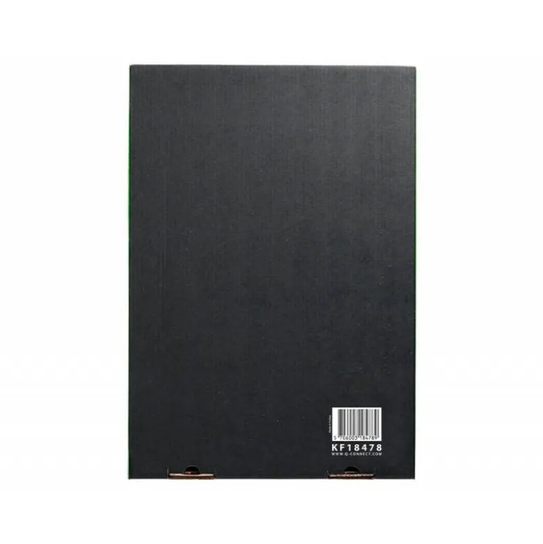 Funda Multitaladro Q-Connect Tamaño Folio 120 MC Cristal Bolsa 10 uds