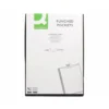 FUNDA MULTITALADRO Q-CONNECT FOLIO 80 MC CRISTAL CAJA DE 1400 UNIDADES