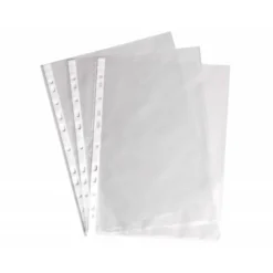 Funda Multitaladro Saro Tamaño Folio Cristal 16 taladros 90 MC Caja 100 uds