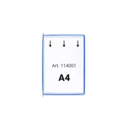 Funda portacatalogo Tarifold Din A4 color azul pack de 10
