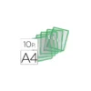 Funda portacatalogo Tarifold Din A4 color verde pack de 10