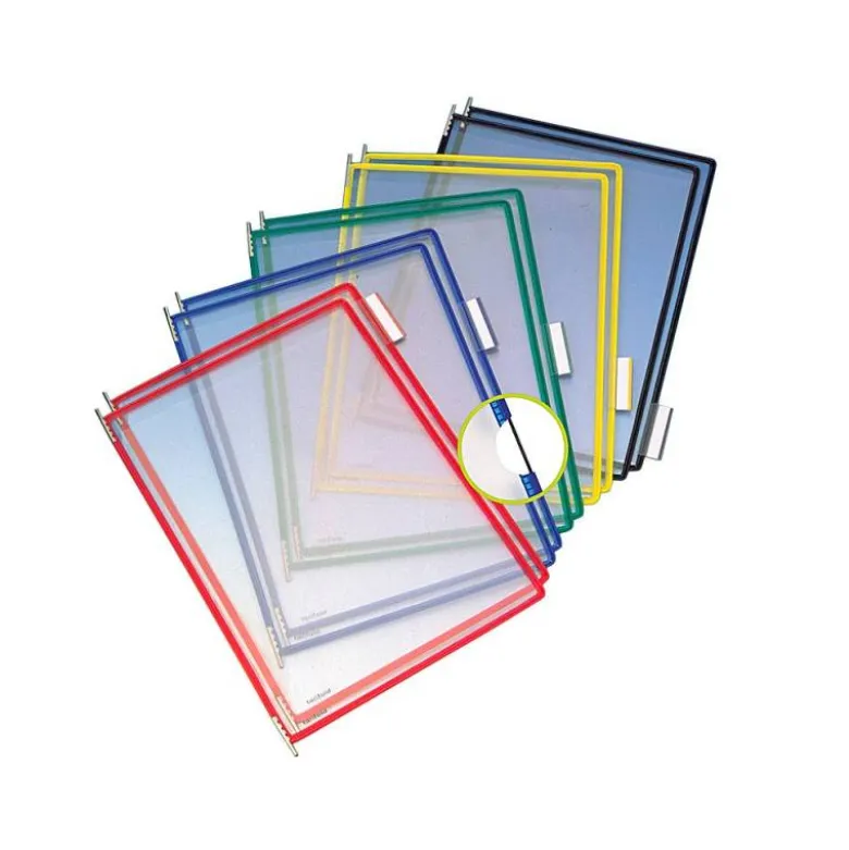 Funda portacatalogo Tarifold Din A4 colores surtidos pack de 10