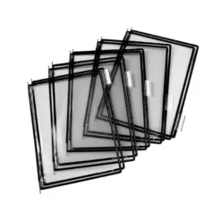 Funda portacatalogo Tarifold Din A4 color negro pack de 10