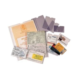 Funda portadocumento marca Esselte plastico cristal 108 x 160 mm