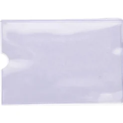 Funda portadocumento marca Esselte plastico cristal 108 x 160 mm