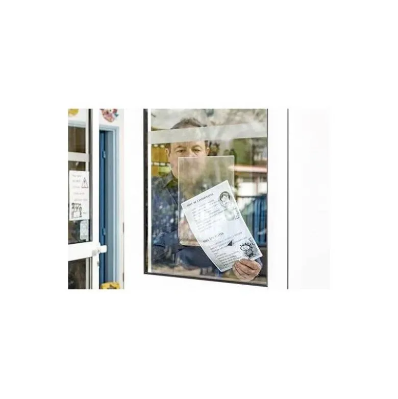 Funda presentacion Tarifold fijación adhesiva reposicionable Din A4 pack de 5
