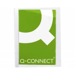 Funda protectora Q-Connect A4 100 MC transparente