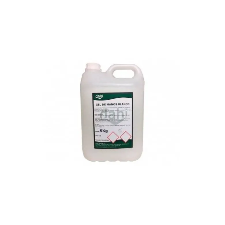 Gel de manos Dahi nacarado garrafa 5L