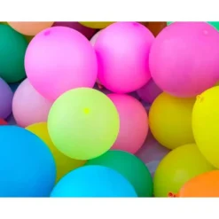 Globos fluoresentes Bolsa de 15 unidades